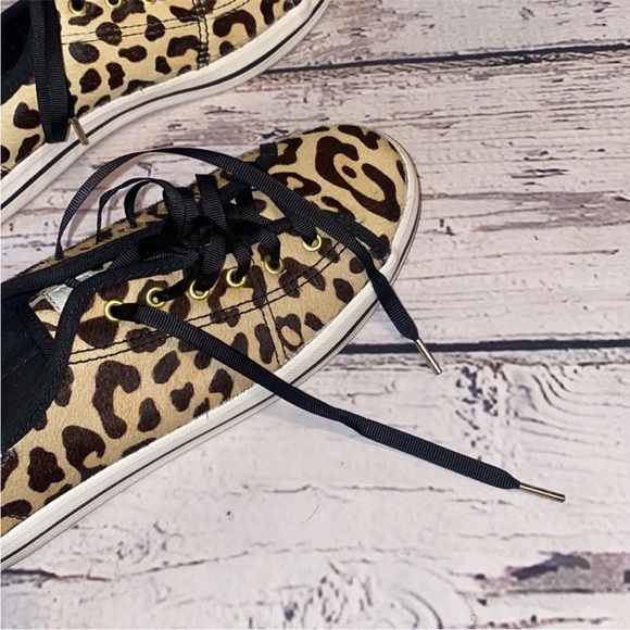 kate spade Leopard Print Sneakers NWOT - Picture 9 of 10